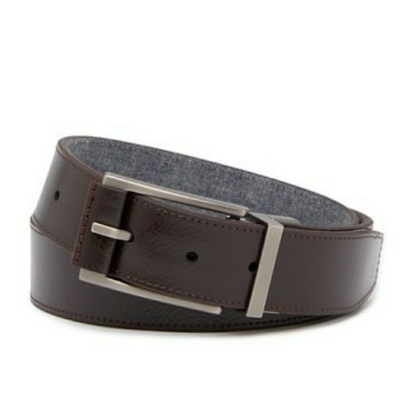 Boconi/Reversible Leather Belt - Picture 1 of 2